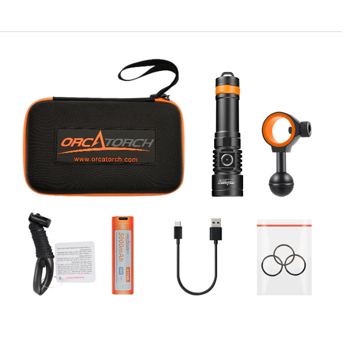 Orcatorch D710V MK2 videolampa