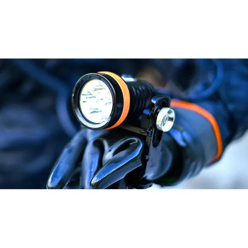 OrcaTorch D630 V2.0-dykarlampa med batterikassett