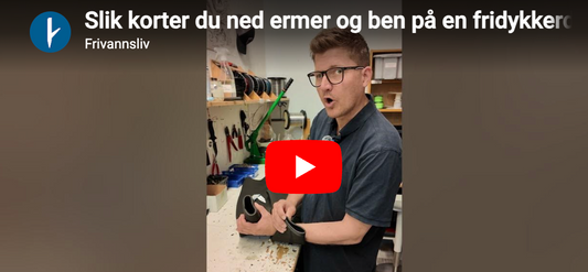Slik korter du ned ermer og ben på drakten