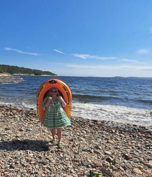 Tursvømming med Silje