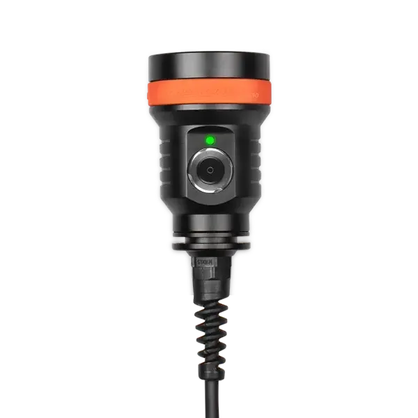 OrcaTorch D630 V2.0-dykarlampa med batterikassett