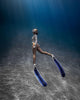 DiveR Blue Vista fiber SOFT fridykkerfinner