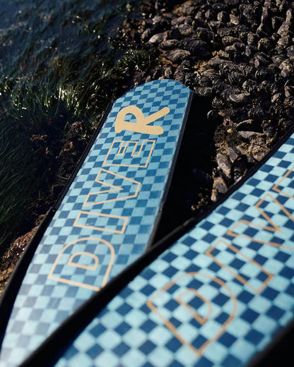 DiveR Hypetex blue fridykkerfinner