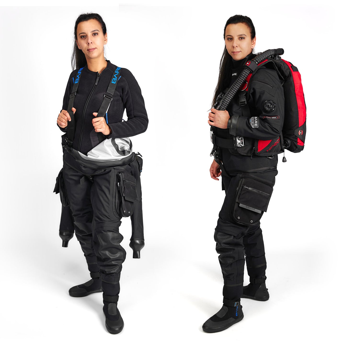 BARE Aqua Trek Evo Tech Dry tørrdrakt herre og dame