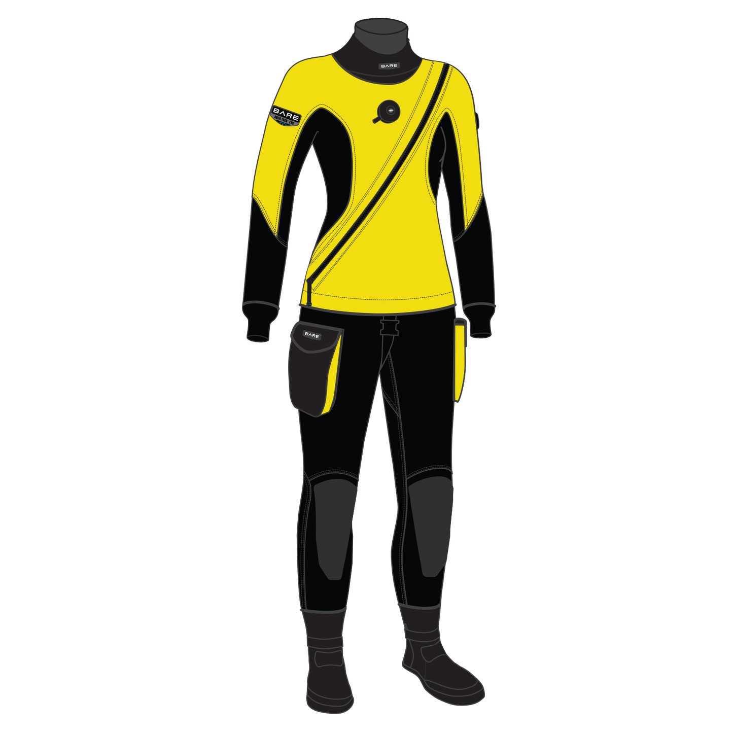BARE Aqua Trek Evo Tech Dry tørrdrakt herre og dame