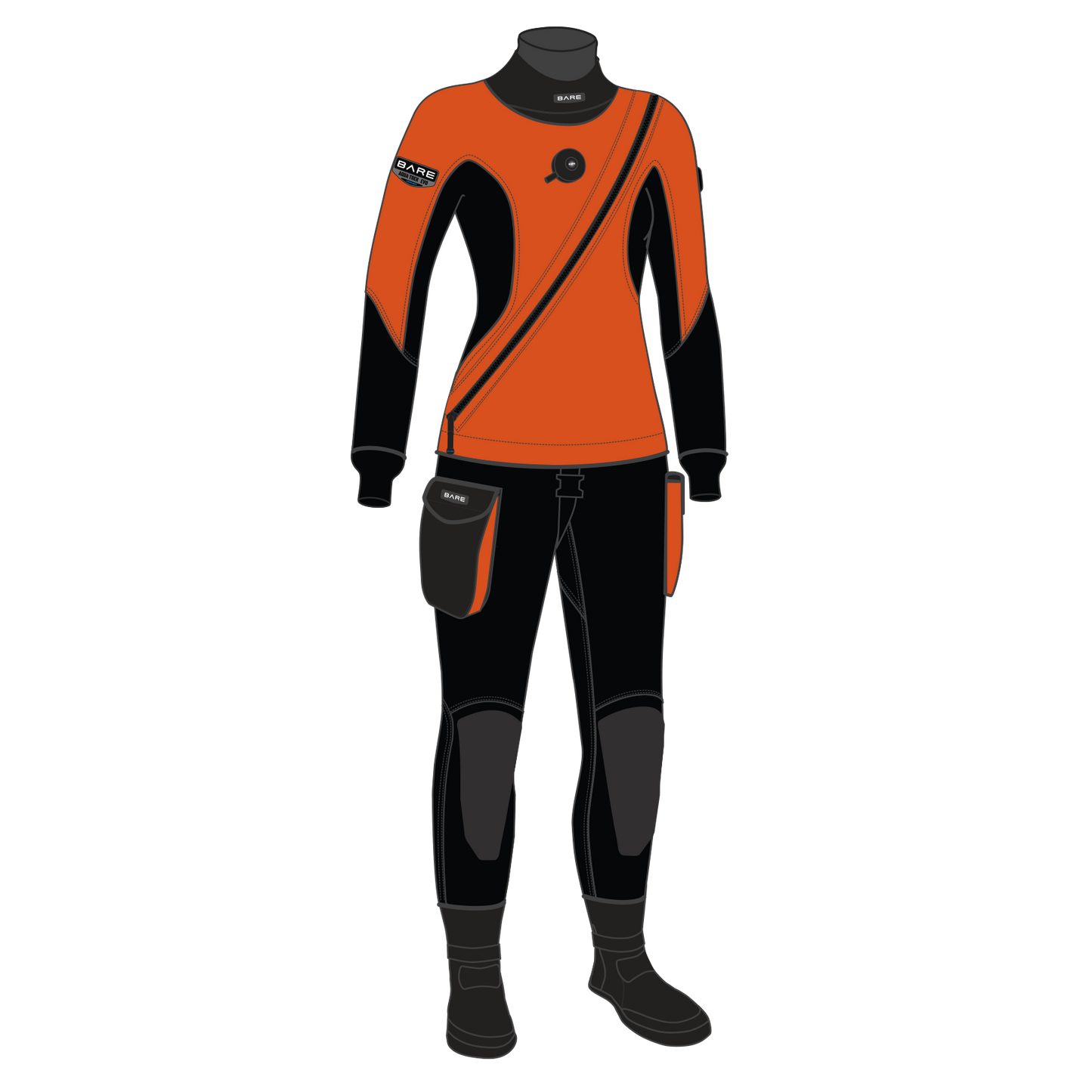 BARE Aqua Trek Evo Tech Dry tørrdrakt herre og dame