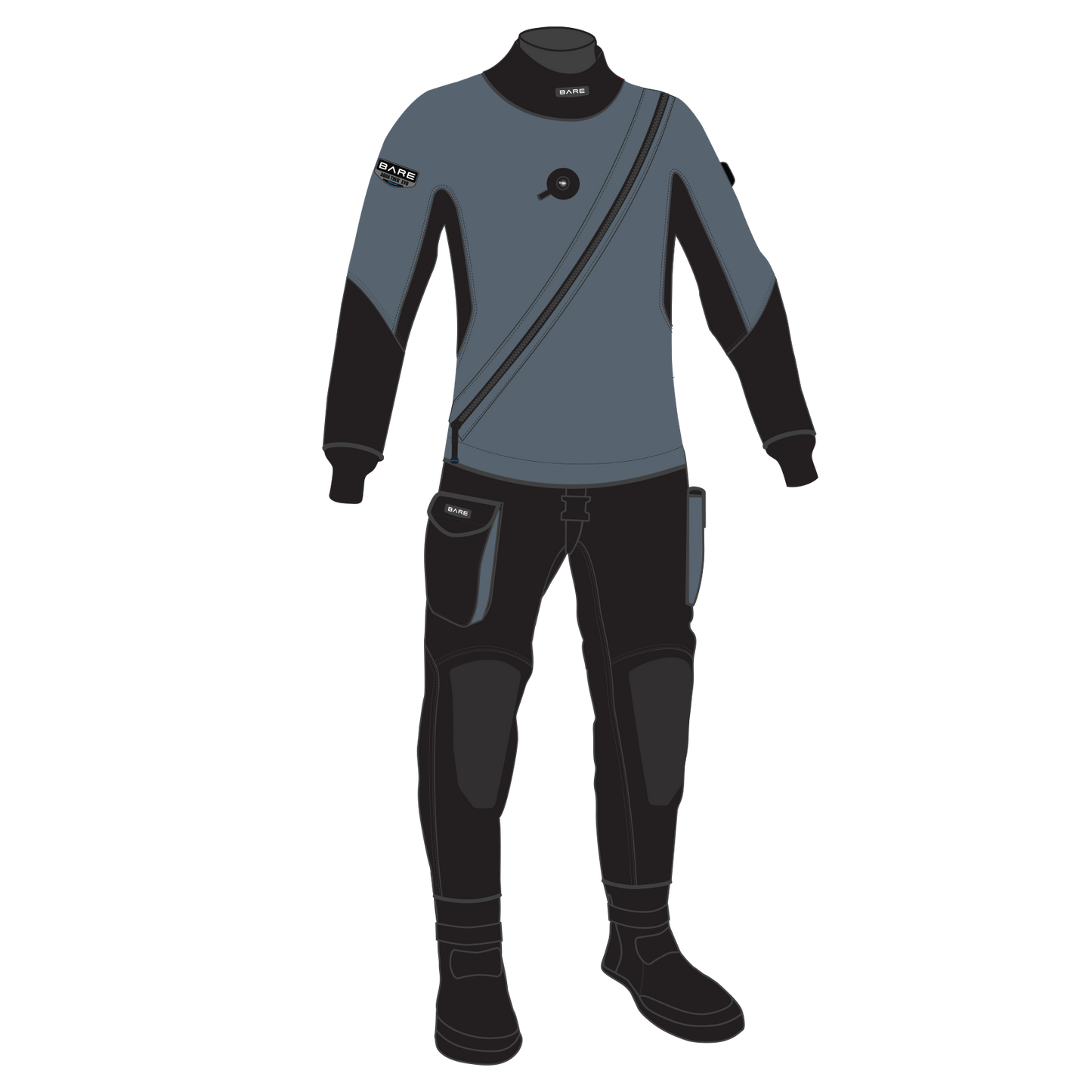 BARE Aqua Trek Evo Tech Dry tørrdrakt herre og dame