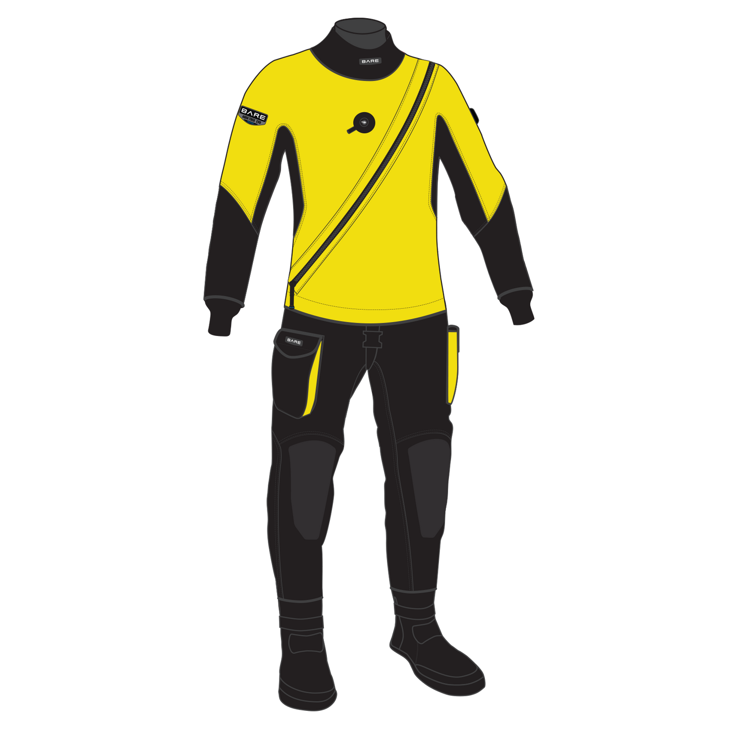 BARE Aqua Trek Evo Tech Dry tørrdrakt herre og dame