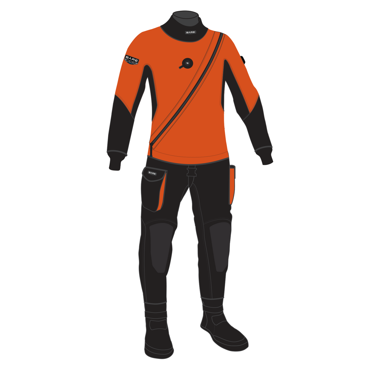 BARE Aqua Trek Evo Tech Dry tørrdrakt herre og dame