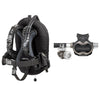 Cressi T10 regulator med Cressi Aquawing max