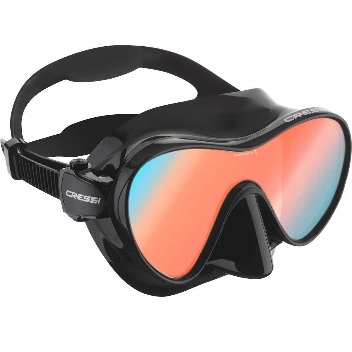 Cressi F1 dykkermaske med 380 UV-linse