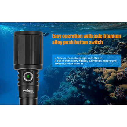 Orcatorch D720 dykklampa