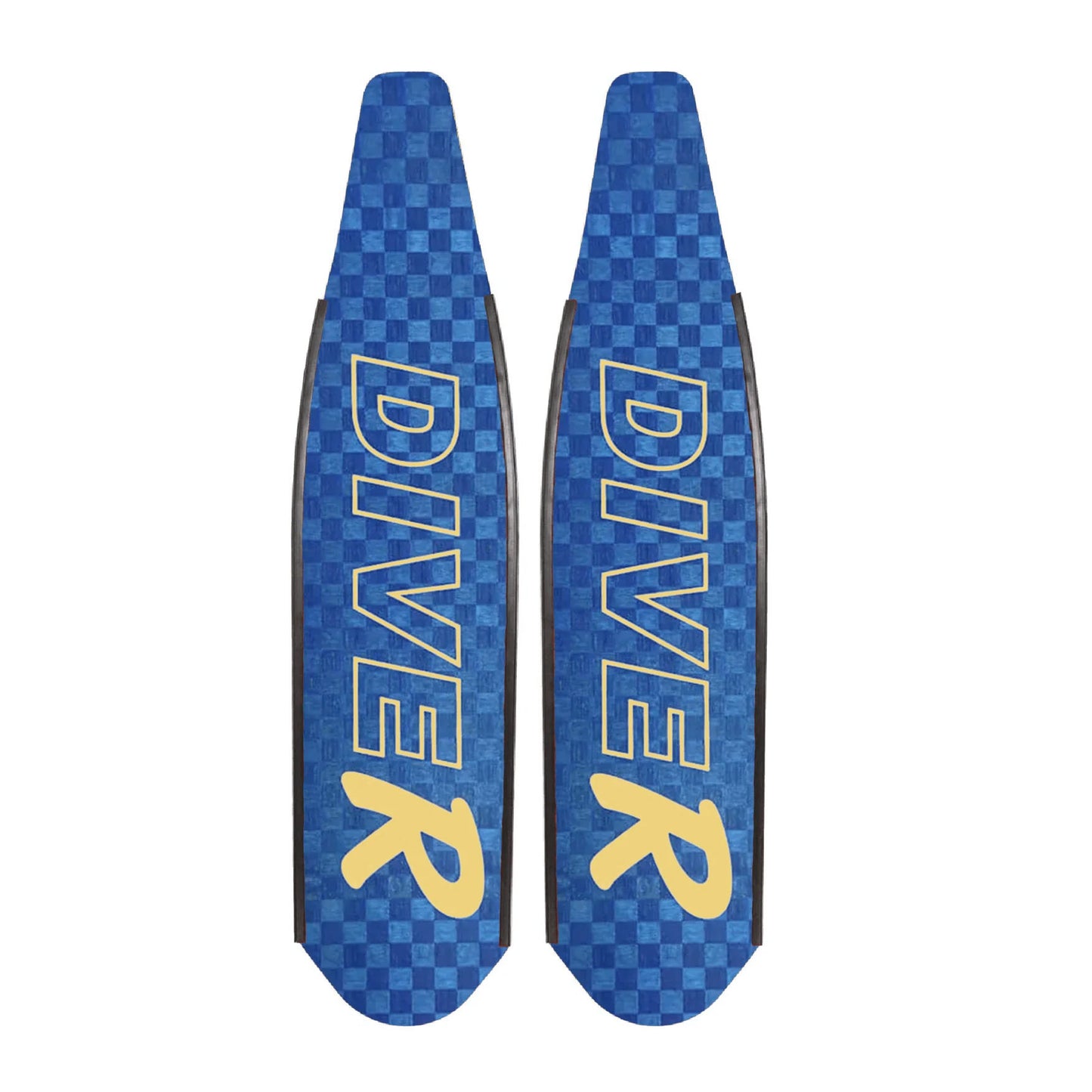 DiveR Hypetex blue fridykkerfinner