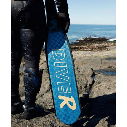 DiveR Hypetex blue fridykkerfinner