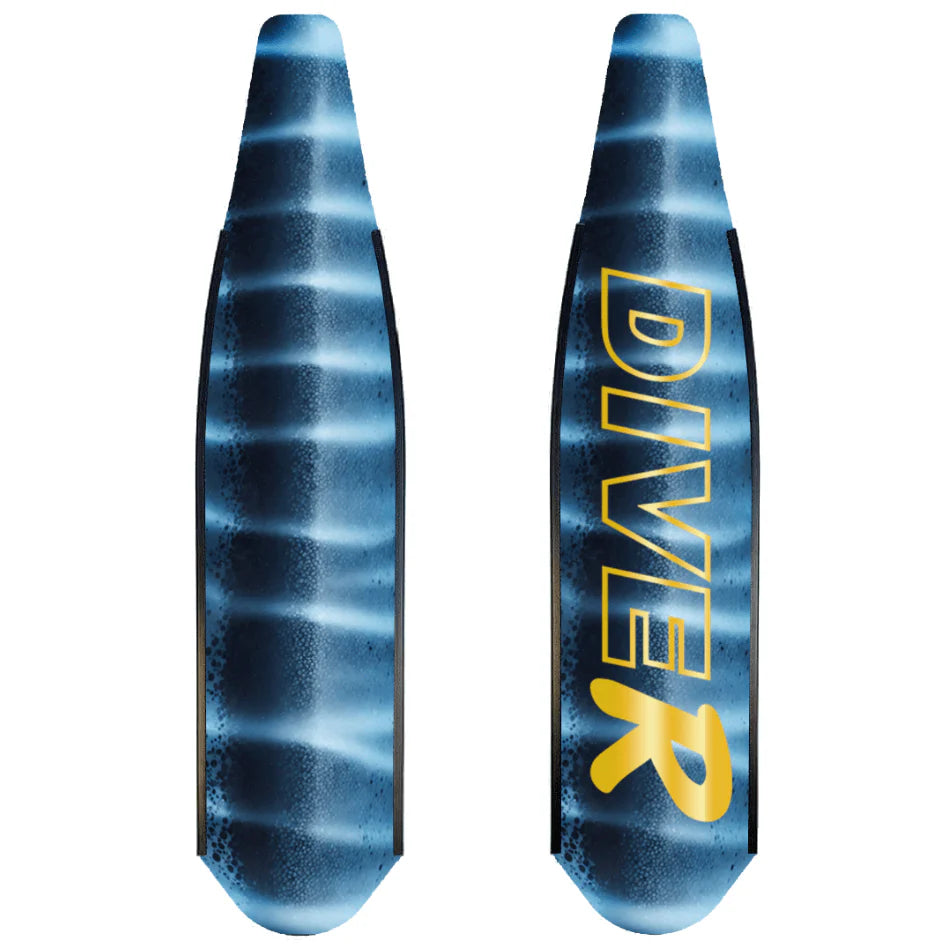DiveR Stripe Marlin Carbon fridykkerfinner