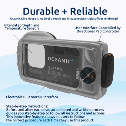 Oceanic+ Dive Housing V2, undervannshus