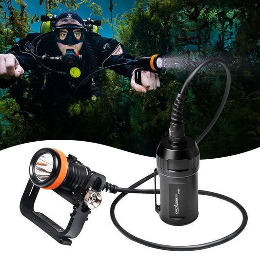 OrcaTorch D620-dyklykta med batterikapsel