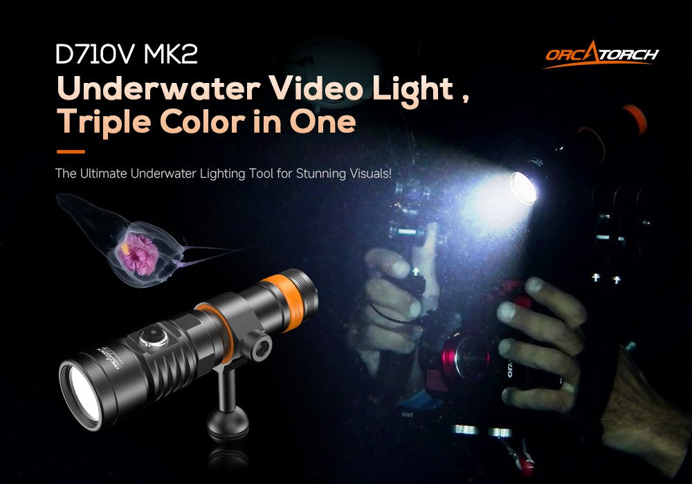 Orcatorch D710V MK2 videolykt