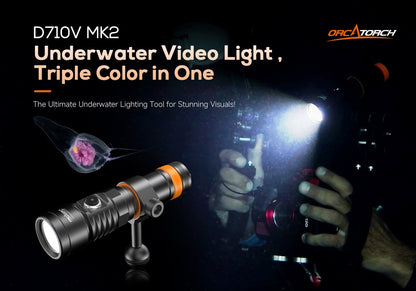 Orcatorch D710V MK2 videolykt