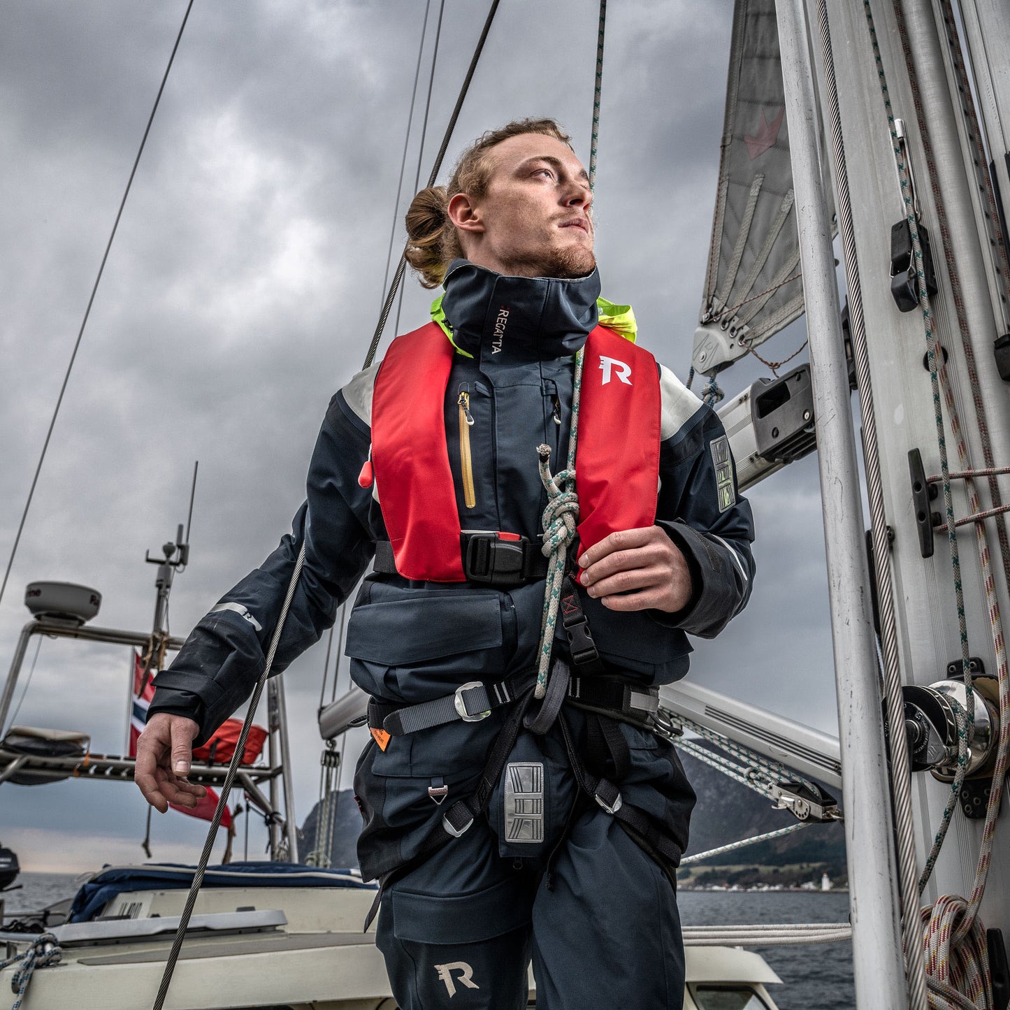 Regatta AquaSafe 170N oppblåsbar redningsvest 40 kg+