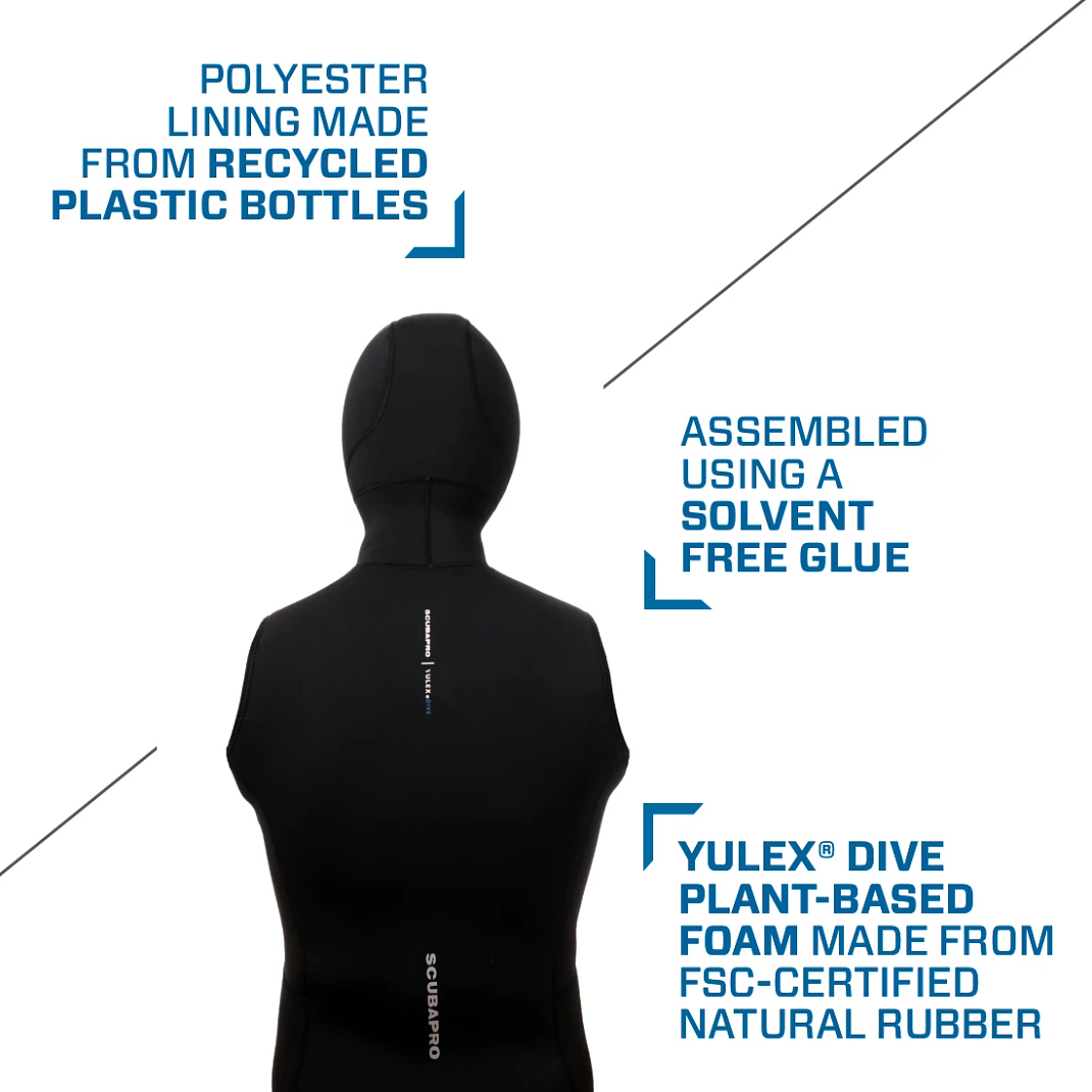 Scubapro Everflex YULEX® Dive Hooded Vest, 2mm