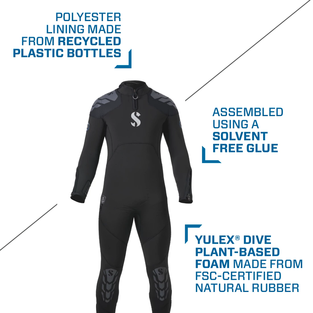 Scubapro Everflex YULEX® Dive Steamer, Herre, 7.5/5.0mm