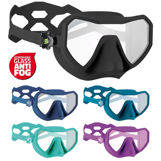 Salvimar Neo dykmask med imskyddsglas