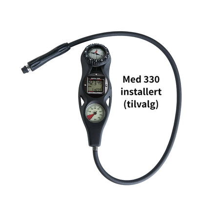 Scubapro manometer i konsoll med manometer & kompass