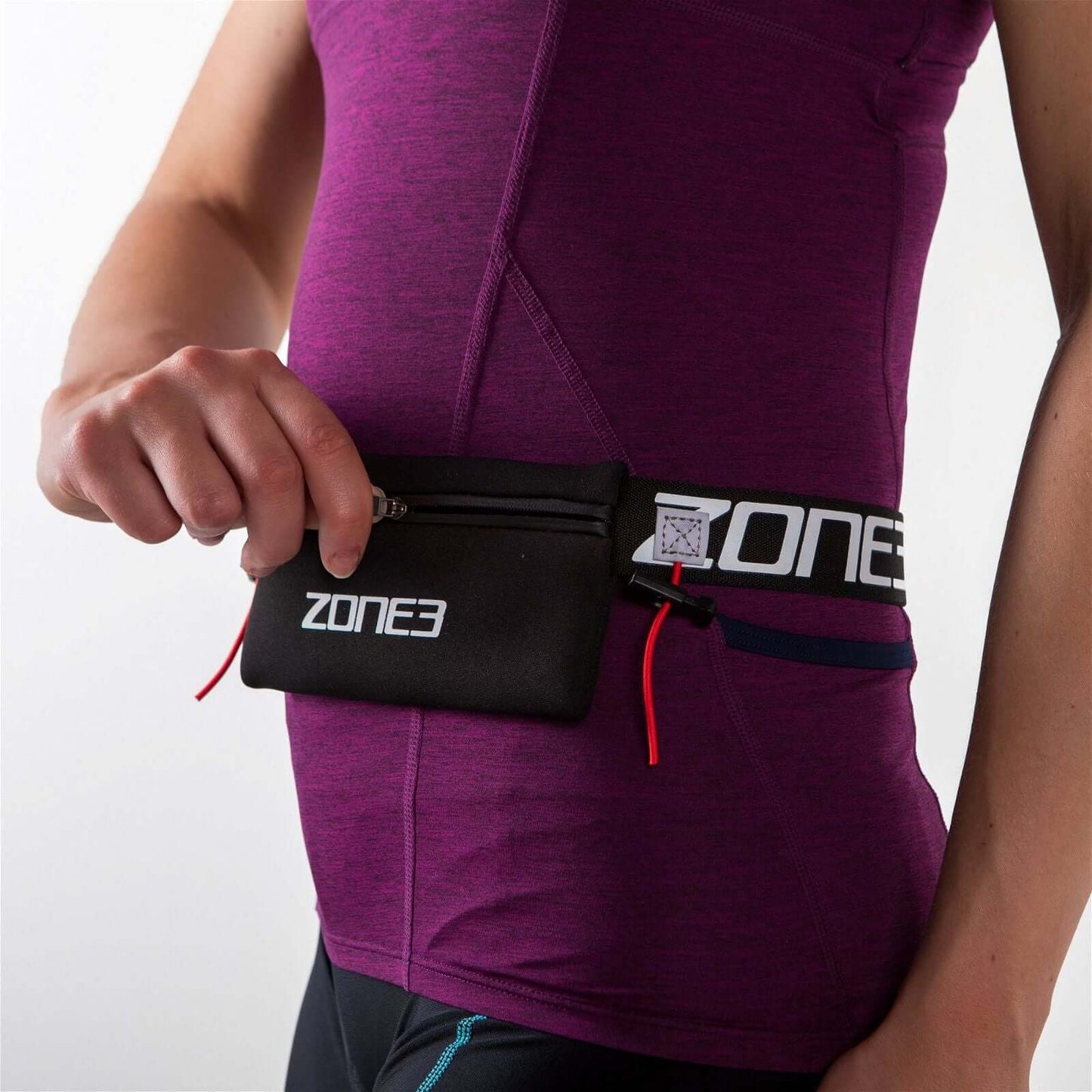 Zone3 Endurance triatlonbelte med neoprenlomme
