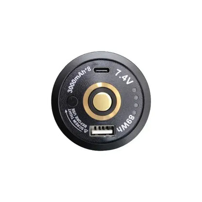OrcaTorch D630 V2.0-dykarlampa med batterikassett