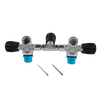 Manifold dobbel 300bar til D7/D8 141mm