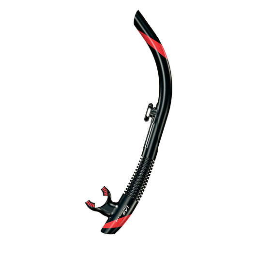 ATOMIC SV1 flex snorkel sort/rød