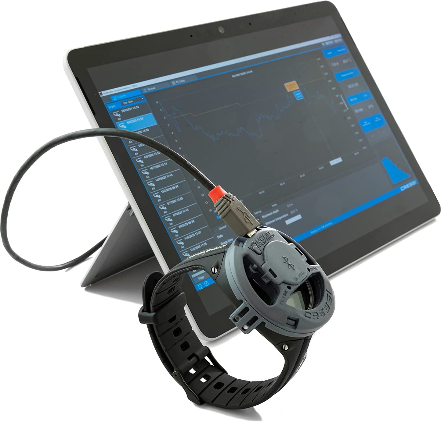Cressi Interface BT til computer(Nepto, King, Neon, Cartesio og Goa)