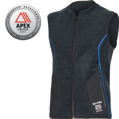 BARE SB Mid Layer Vest, herre