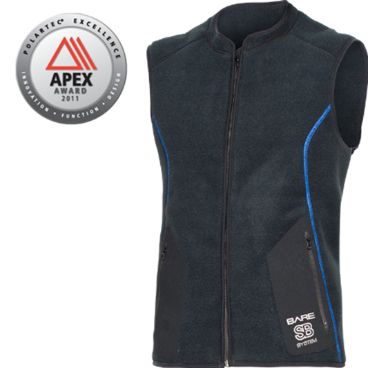 BARE SB Mid Layer Vest, herre
