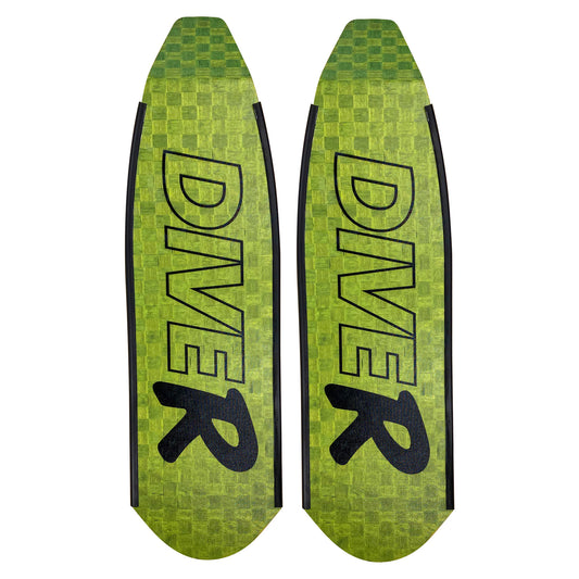DiveR Frivannsliv - Innegra Carbon Medium Toxic Green