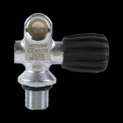 Flaske S80 11,1 L 200 bar, med enkeltkran CE