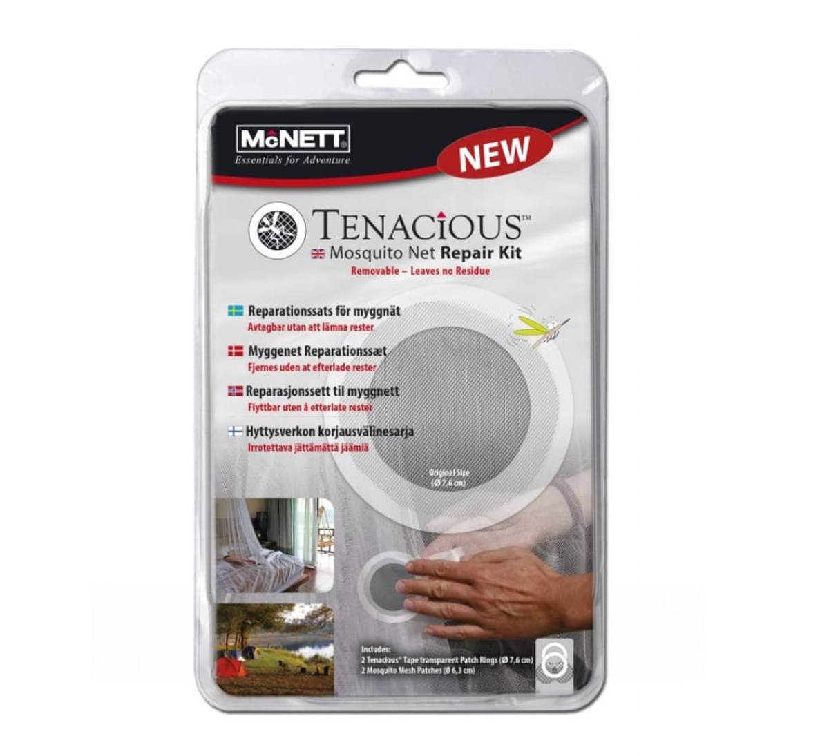 TENACIOUS TAPE® reparasjonssett mesh