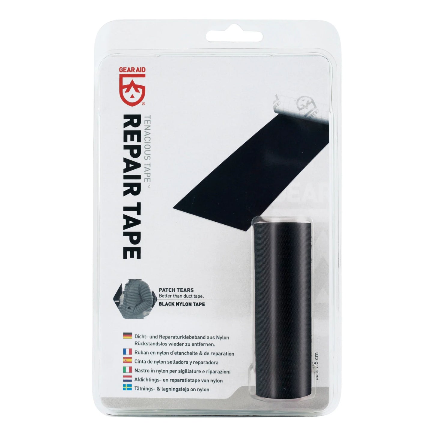 GA Tenacious Tape, Repair tape rød og gul nylon