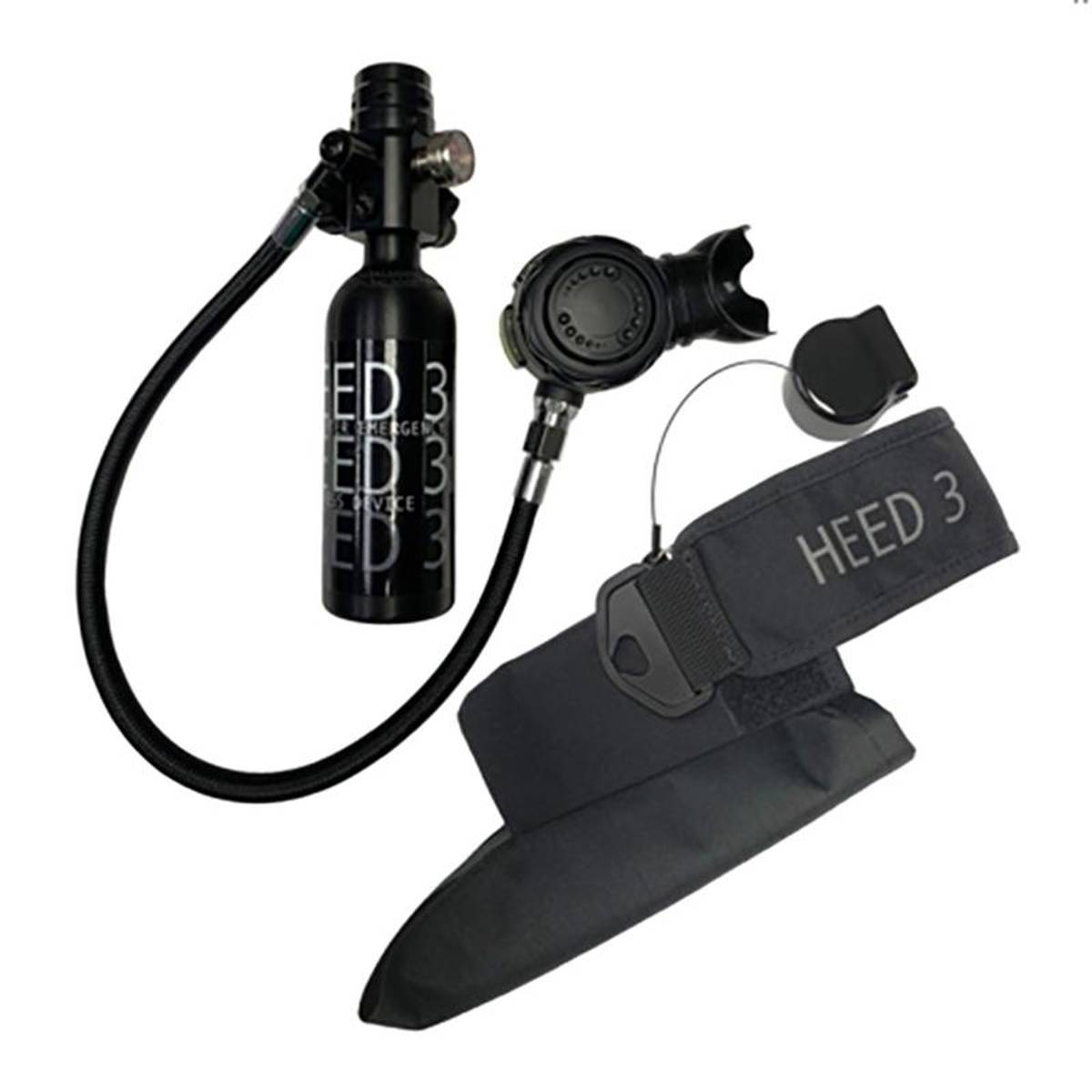 Heed 3 helikopterevakuering, HABD m/slange