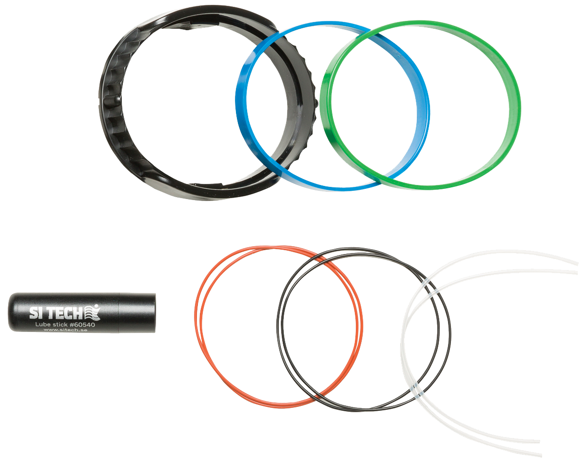 Montere ringsystem på drakt (pr par)